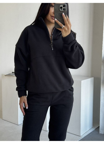 Флісовий жіночий костюм оверсайз,кофта та штани з кантиком,турецький фліс Полар Україна (365957272)