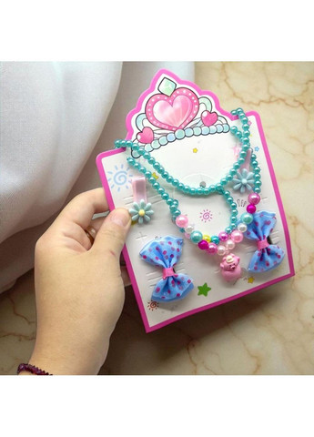 Детский набор бижутерии Капибара (голубой) (KA-23-4691) MIC (362427361)