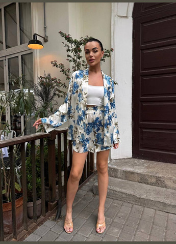 Жіночий костюм з квітковим принтом Гермес (335414507)