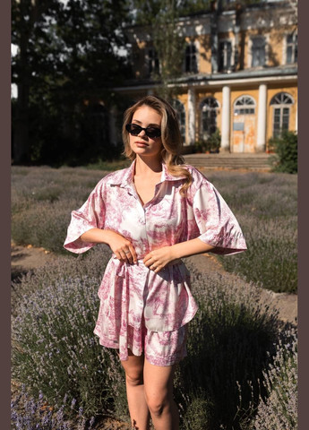 Женский шелковый костюм свободного кроя. Avanti (341089011)