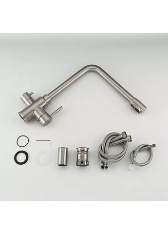 Змішувач для кухні на дві води F43899-1, сатин Frap (371644813)