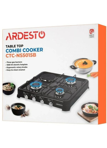 Настольная плита комбинированная CTC-NS5015B Ardesto (332963587)
