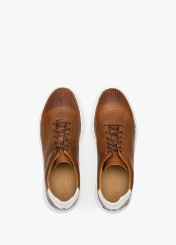 Коричневі кеди, колір коричневий Estro