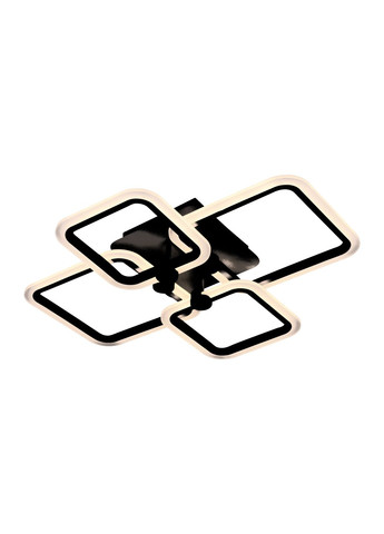 Люстра світлодіодна акрилова V X6116-4 BK чорна Valeso (296986300)