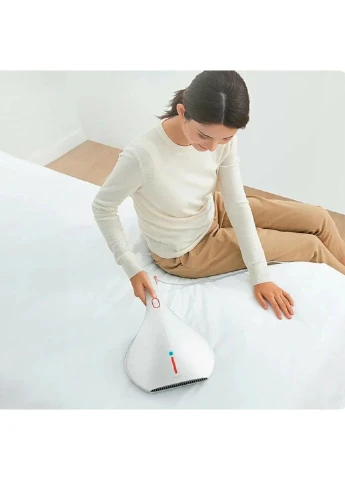 Ручний пилосос Xiaomi Mites Vacuum Cleaner White + (перехідник на EU розетку) DEERMA (380482624)