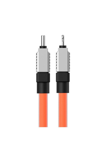 Кабель CoolPlay Series Fast Charging Cable Type-C to iP 20W 2m Orange Baseus (371363075)