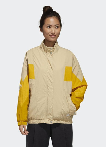 Персиковая женская куртка adidas jacket originals
