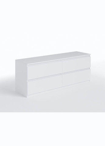 Тумба під телевізор ТВ/ТV 4 шухляди Т-223 Білий MORELI (335422954)