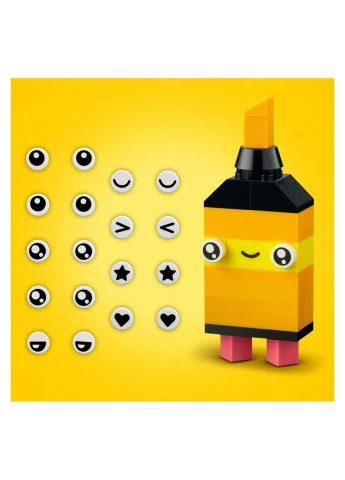 Конструктор Classic Творческое неоновое веселье 333 детали (11027) Lego (281425644)