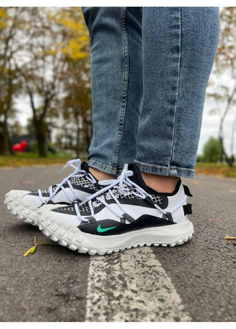 КРОСІВКИ ЖІНОЧІ NIKE ACG MOUNTAIN FLY LOW WHITE НАЙК АСЖ МАУНС ФЛАЙ No Brand білі демісезони (368647095)