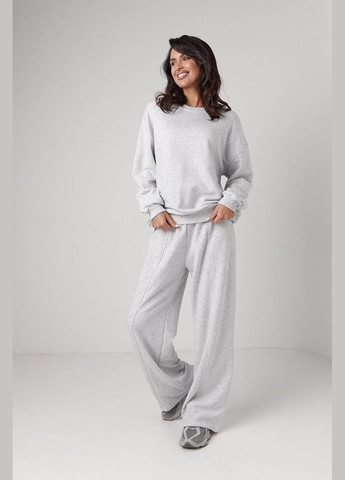 Спортивный костюм с прямыми штанами и свитшотом 0562 Lurex (315799485)