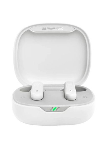 Bluetooth — навушники Wave Flex (WFLEXWHT) бездротова стереогарнітура біла JBL (283022565)