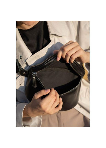 Сумка жіноча шкіряна через плече Explorer S краст Чорний The Wings (302007353)