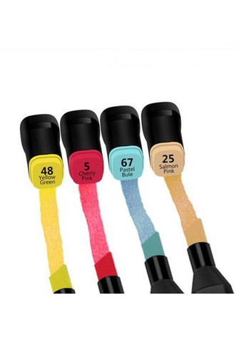 Набор маркеров скетч для рисования 120 шт. двухсторонние фломастеры для скетчинга (PX12709) No Brand (363115046)