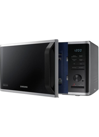 Микроволновая печь с грилем MG23K3515AS Stainless steel/black RU Samsung