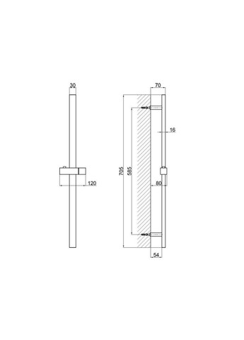 Душова стійка NG-ST802 WAL (336933098)