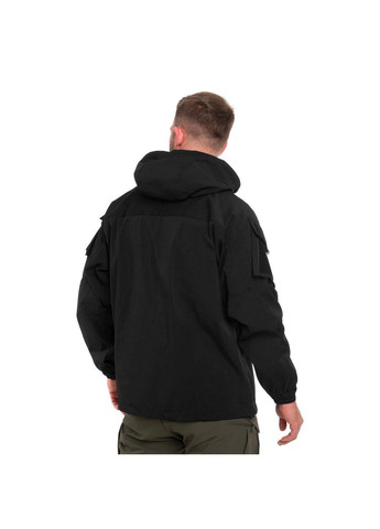 Чорна демісезонна куртка us softshell level 5 - black MFH