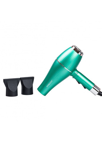 Фен для волос SK-14009 с двумя концентраторами зеленый Sokany (370974558)