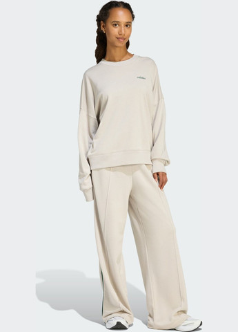 Свитшот Seasonal Essentials Colorpop с вышитым логотипом adidas (372814454)