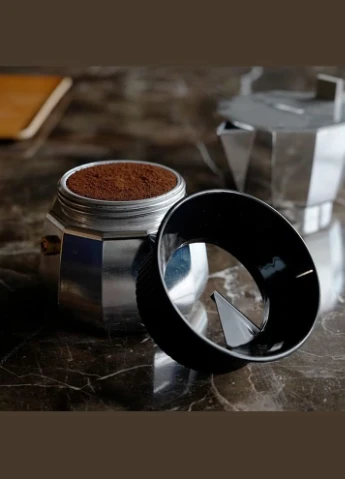 Дозуюча лійка для гейзерної кавоварки на 6 чашок Moka Pot Dosing Funnel (R-300480-VS) No Brand (303349020)