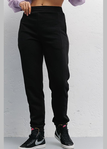 Жіночі спортивні джоггери бежеві зі швами спереду Arjen (294907774)