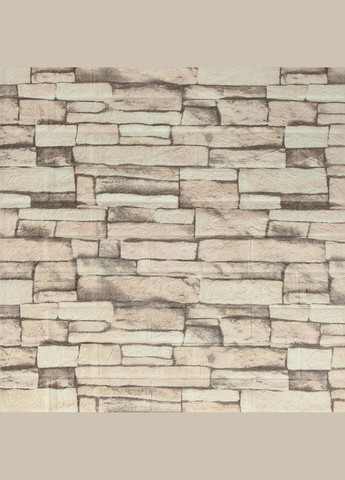 Самоклеющаяся 3D панель WHS-03 под екатеринославский кирпич в рулоне 20 м 20000х700х3мм 3D Loft (298400670)