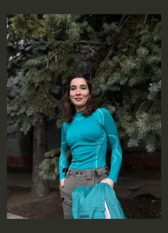 Термофутболка з довгим рукавом жіноча Ergowool, Fuxia/White, Accapi (334669768)