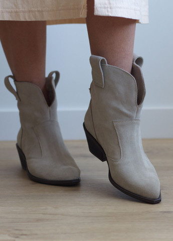 Черевики жіночі козаки замша натуральна Zlett 1601 (366290761)