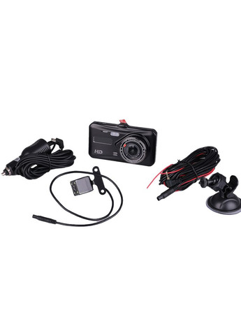 Видеорегистратор автомобильный Caro А-10 2 камеры G-cенсор черный (A10B) No Brand (339054077)