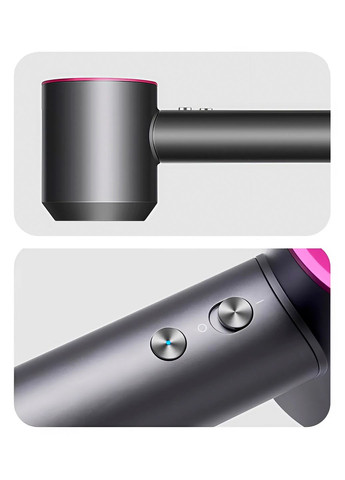 Высокоскоростной фен с бесщеточным мотором и ионной технологией и 5 насадками Hairdryer UFT (316385895)