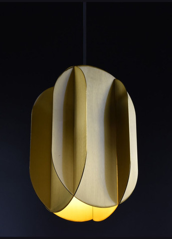 Люстра подвесная на 1 лампочку 27081 Латунь 25-300х15х24 см. Sunnysky (364497959)