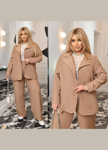 Костюм льняной (пиджак+штаны) Fashion (340915051)