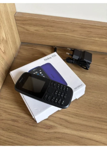 кнопковий мобільний телефон 105 ds 2019,, класичний, з підтримкою 2 sim-карт, fm-радіо Nokia (398829671)
