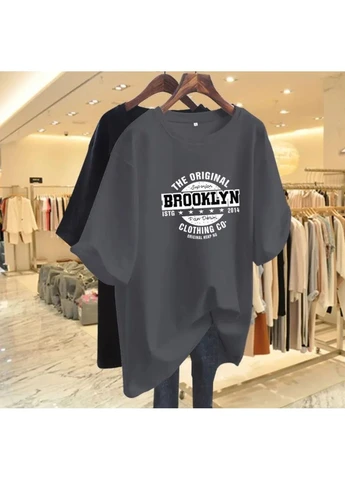 Футболка женская оверсайз No Brand - (395587355)