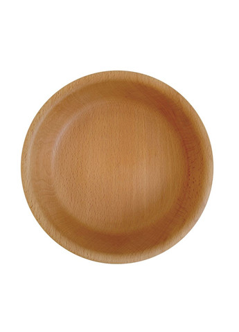 Тарілка глибока супниця з дерева 18 см дуб No Brand (325482312)