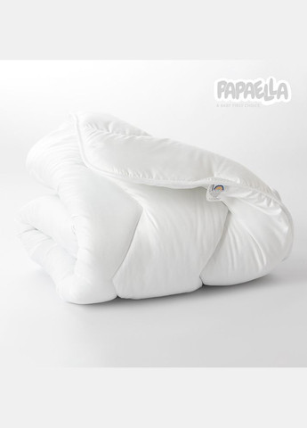 Ковдра дитяча в ліжечко Comfort ТM PAPAELLA 100х135 см зиґзаґ білий IDEIA (275870426)