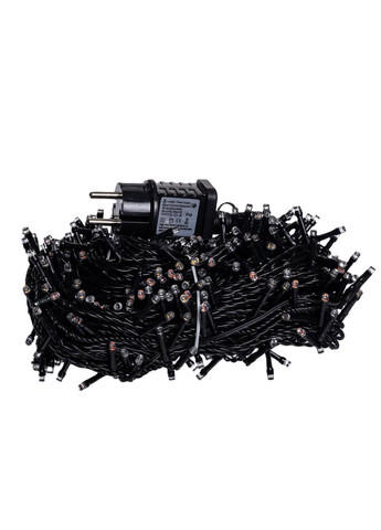 Гирлянда Рождественская фея уличная 50 (м) 500 LED черный провод Мультиколор CF500L50MBML Garlando (366219527)