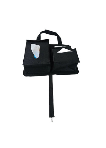 Органайзер накидка с карманами на спинку сиденья в салон машины автомобиля искусственный войлок 32х28.5 см (477061-Prob) Черный Unbranded (294182743)