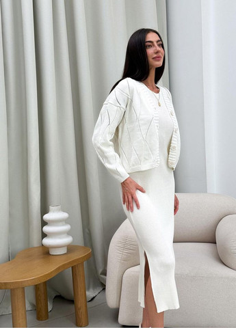 Жіночий кардиган ажурний Art Knit (327413179)