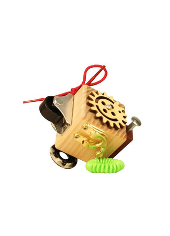 Розвиваюча іграшка Бізікуб "Дорожній" TG200139 5х5х5 см Temple Group (311290885)