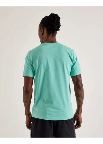 Бірюзова футболка logo stack tee turquoise fn6027-349 Air Jordan