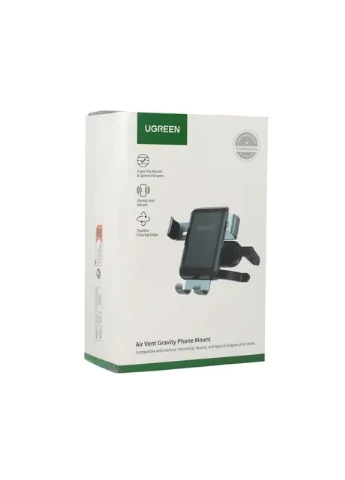 Автодержатель для телефона LP274 Gravity Phone Holder for Round Air Vent gray Ugreen (403221604)