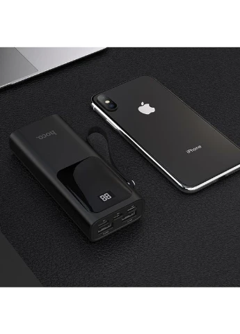 Зовнішній акумулятор mobile power bank(10000mAh) Black (6931474708465) Hoco J41 Treasure (361348078)