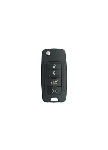 Чехол TPU черный для ключа Renegade, Compass 2016 2019 Jeep (330789008)