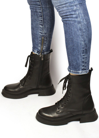 Зимние ботинки тимберленды It-Girl со шнуровкой