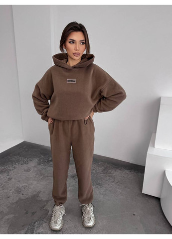 Теплый женский костюм из двустороннего флиса No Brand (372418661)