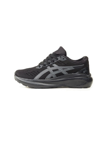 Чорні Осінні кросівки чоловічі asics gel-kayano 30 black асікс гель каяно No Brand