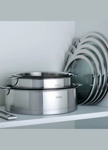Каструля без кришки Strate Fixed 1 л 16277 Cristel (317750167)