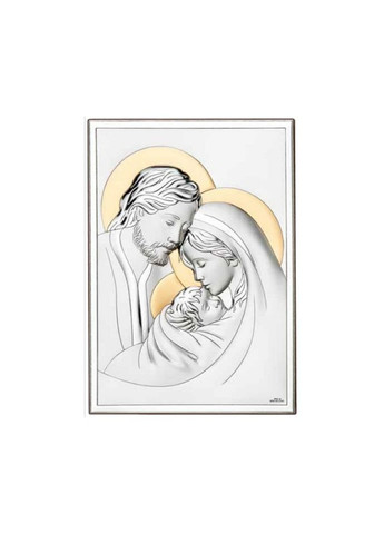 Серебряная икона Святая Семья (13 х 18 см) SOV 885 4L ORO Valenti (337363520)