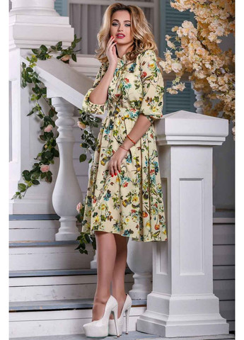 Кавова сукня 962.2615 Seventeen